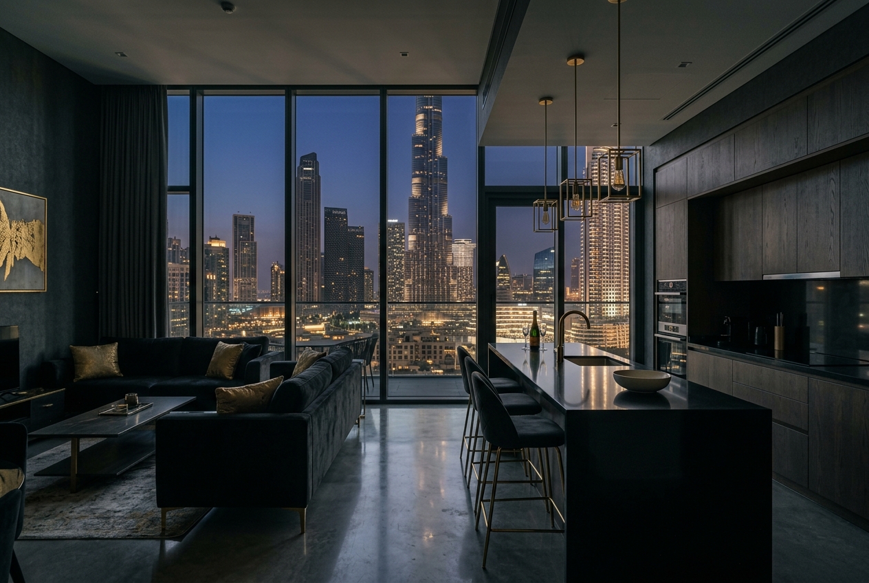 The Obsidian Residence, Downtown
